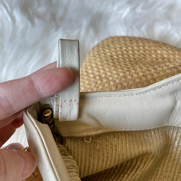 Lauren Merkin Woven& Leather Handbag - Picture 10 of 10